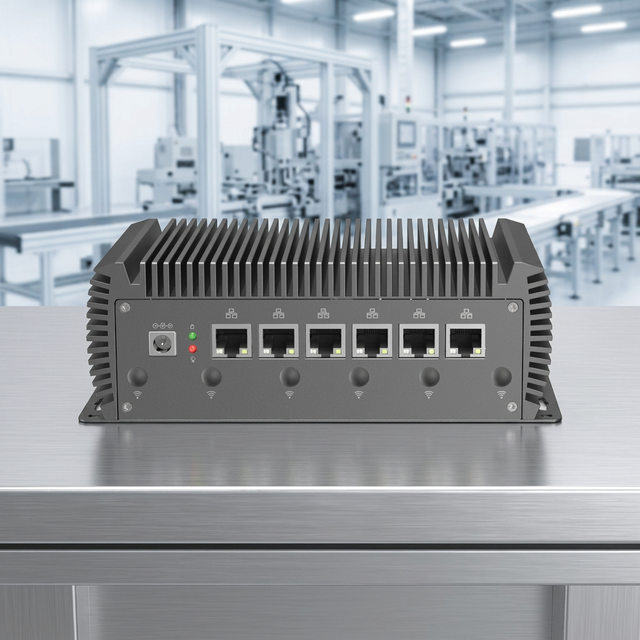 Fanless Mini PC 6LAN Core I3 8145U 6xI225 2.5G Ethernet Gateway Firewall Router PFSens AES-NI Network Appliance 2xUSB2.0 USB3.0