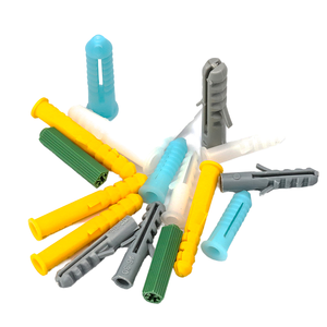 Cheville murale en nylon PE PP de haute qualité avec vis pour fixation à percussion - Product Image 1