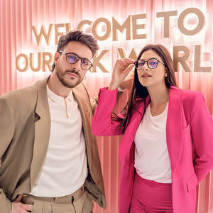 Lunettes aviateur Anti-lumière bleue, lunettes d'ordinateur, monture Vintage, Design pour hommes et femmes - Product Image 1