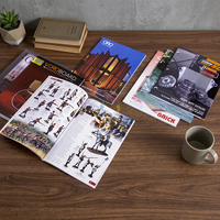 Service d'impression de brochures et de catalogues écologiques avec carton et papier d'art en Chine