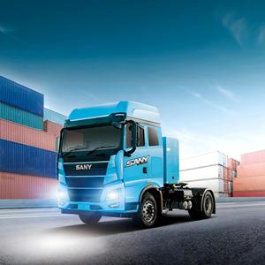 New energy electric trailer head 25 tons 6X4 all-electric tractor <b>truck</b> - Product Image 1