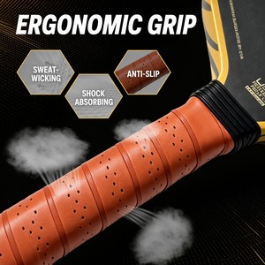 Raket Pickleball BOOMMAX Generasi ke-5, Busa EPP Thermoformed, Serat Karbon T700, 16mm, Disetujui USAPA, Grafik Tengkorak, Profesional - Product Image 6