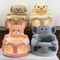 Siège de canapé pour bébé en peluche motif dessin animé, chaise d'apprentissage pour tout-petit, siège rehausseur pour l'alimentation, jouet pour nourrisson, cadeau pour enfants - Grande Vente