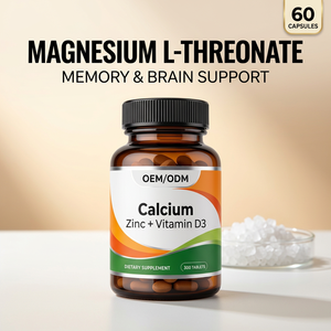 Tabletas de Calcio, Magnesio y Zinc con Vitamina D3 OEM, 300 Tabletas, Suplemento Mineral, Suplemento Herbal de Fábrica - Product Image 1