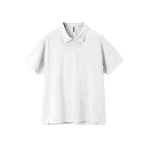 เสื้อเชิ้ตแขนสั้นคอปกทรงโอเวอร์ไซส์แบรนด์ดังสุดฮิตประจำฤดูใบไม้ผลิ/ฤดูร้อนปี 2026 น้ำหนัก 250 กรัม สีพื้น แห้งเร็ว ซิปครึ่งตัว สไตล์สปอร์ต - Product Image 1