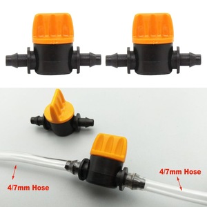 Connettori a innesto rapido in plastica F111 per tubi da 4/7 mm, adattatori a barb per irrigazione da giardino - Product Image 3