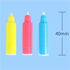 1 जादू 3 रंगों का नेतृत्व किया जादू कलम स्थायी अल्ट्रा वायलेट बच्चों के लिए स्याही मार्कर पेन मार्कर पेन - Product Image 6