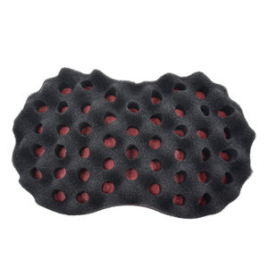 Brosse à cheveux ovale double face à torsion magique brosse éponge pour brosses éponge naturelle <span class=keywords><strong>afro</strong></span> bobine vague redoute - Product Image 3