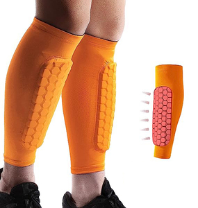 Thể thao ngoài trời bảo vệ đầu gối hỗ trợ braceety phổ biến thoáng khí Polyester + Spandex + EVA bóng đá Miếng đệm đầu gối - Product Image 5