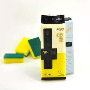 Esponja de Lavado, Juego de 3 Piezas, para Lavar y Limpiar Platos, Sartenes, Ladrillo de Limpieza para Cocina - Product Image 4