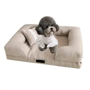 Hundebet-cama ortopédica plegable para perro, ajustable y grande, respetuoso con el medio ambiente, venta directa de fábrica - Product Image 1