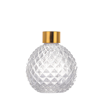 Bouteilles diffuseurs de parfum en verre coloré décoratives personnalisées pour la maison