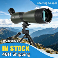 Telescopio Terrestre HD 25-75x70 con Adaptador para Teléfono para Observación de Aves y Vida Silvestre, Venta al Por Mayor OEM