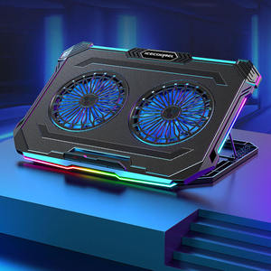 Grande plaque de refroidissement pour ordinateur portable de gaming, plaque de refroidissement pour ordinateur portable RGB - Product Image 3
