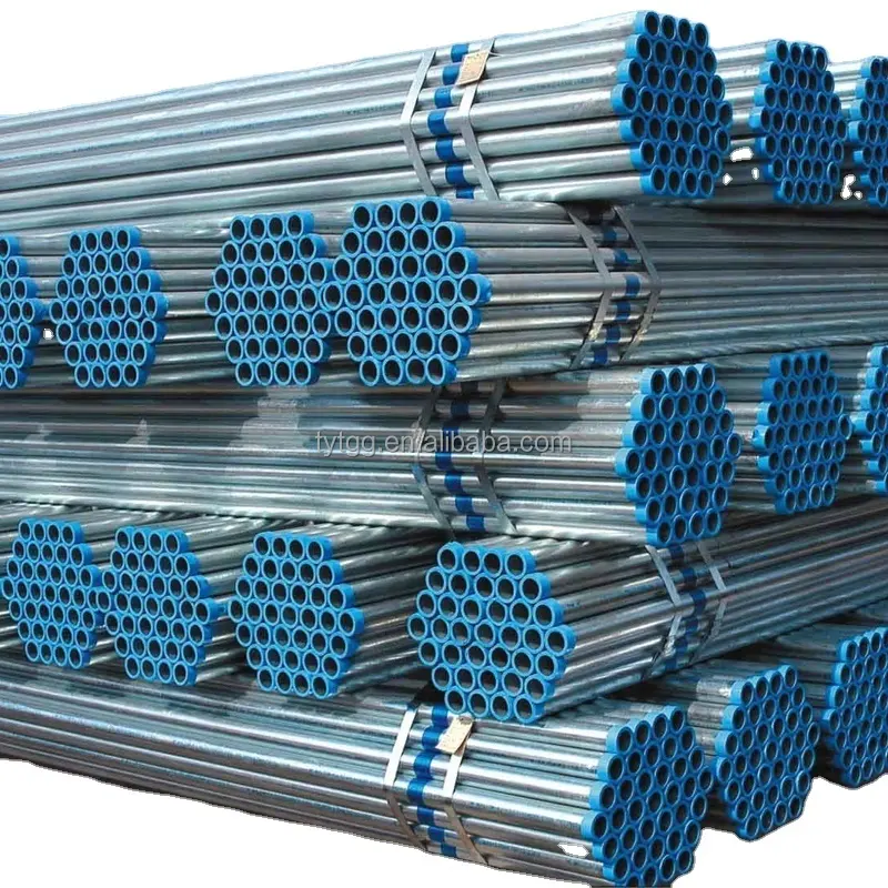 ASTM Pre Galvanized Tube Green House Round Gi Steel Pipe For Construction BS Steel Pipe