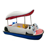 Pédalo Commercial Personnalisable en Forme de Cygne Multicolore pour Deux Personnes sur les Lacs - Optimise la Sécurité et le Plaisir - Parfait