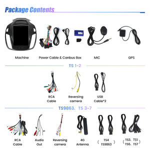 Mekede ระบบนำทาง GPS สำหรับรถยนต์, ระบบแอนดรอยด์8คอร์ไวไฟ4G LTE 9.7นิ้วหน้าจอนำทาง GPS สำหรับฟอร์ดคูก้าหลบหนีพัดลมระบายความร้อน2013 2015 - Product Image 2