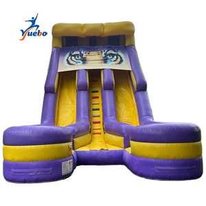 Tobogán Acuático Doble Extra Grande, Toboganes Acuáticos Inflables Comerciales, Toboganes Acuáticos Personalizados para Parques Acuáticos - Product Image 1