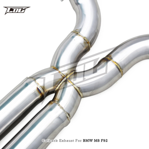 Tubos de Escape de Acero Inoxidable para <span class=keywords><strong>BMW</strong></span> <span class=keywords><strong>M8</strong></span> Competition Coupé F92 4.4TT 2019-2024, Sistema de Silenciador Catback con Válvula Electrónica - Product Image 5