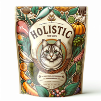 Sac en mylar personnalisé en usine emballage de sac de nourriture pour chat et chien en stock