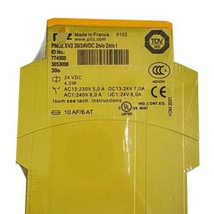 Relais de sécurité 1 pièce Brand <span class=keywords><strong>Pro</strong></span> 774325 24VAC/DC 2N/O Neuf Original En Stock CMMT-AS-C12-11A-P3-MP-S1 Automatisation Industrielle PAC - Product Image 3