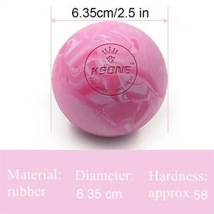 ベストセラーの優れたカスタマイズ可能なディープマッスルリラクゼーションは、運動後の痛みを和らげます純粋な天然ゴムマッサージボール - Product Image 2