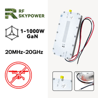 Module de puissance GaN évolutive large bande 20 MHz-20 GHz 1 W-1000 W pour la sécurité publique, la sécurité des prisons, amplificateur de puissance RF