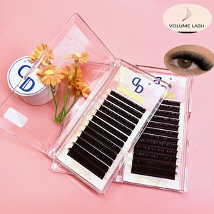 Extensions de cils en cachemire doux, volume 0,15 D MIX - Product Image 1