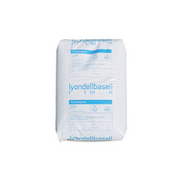 Granulés vierges de résine bimodale HMW LyondellBasell HDPE L4904 PE100 de qualité B, résistance aux fissures, blancs, pour conduites d'eau potable et de gaz