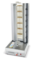 Machine à Shawarma Commerciale Automatique au Gaz GPL pour la Restauration (Magasins Alimentaires, Hôtels, Restaurants) – Équipement de Cuisine Neuf avec Moteur et Composants Essentiels