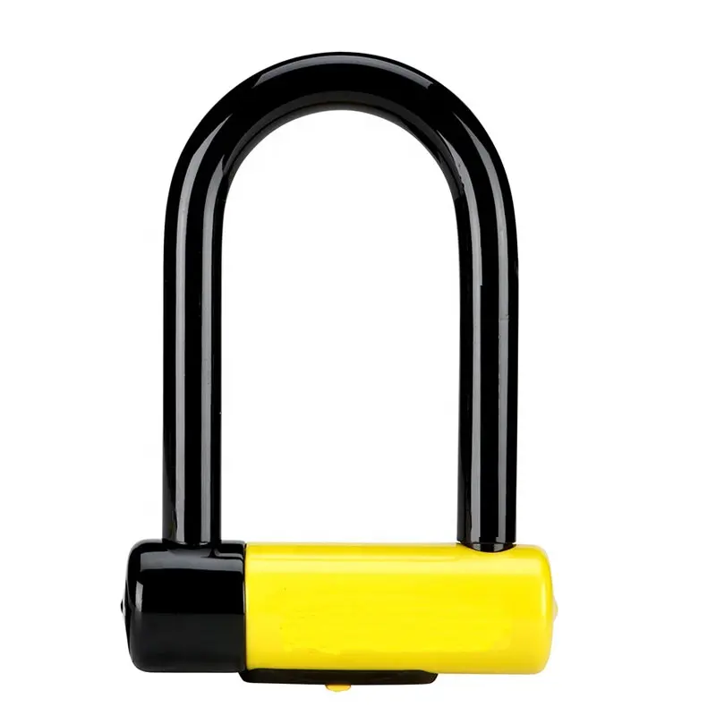 Wear resistant anti-theft 16mm steel cable shackle Heavy Duty Security Key bike D bicycle U Lock