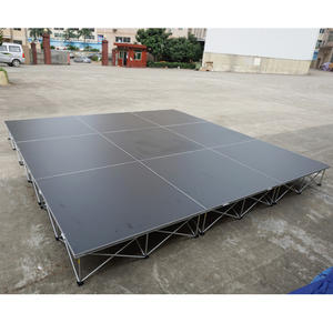 Elevador de escenario de aluminio que enciende el escenario plegable portátil para el evento del coro - Product Image 5