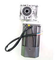 Moteur à induction monophasé 110V/220V AC avec vitesse de 1400 tr/min, caractéristiques étanches, 50HZ 60HZ, boîte de vitesses à vis sans fin, 1500 tr/min, moteur 180W