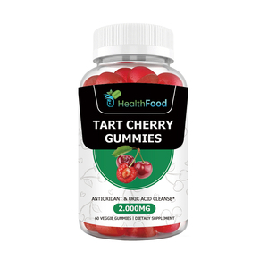Customized Tart Cherry Gummies Sleep Immune Support Joint Support Boosts Energy Support Joint Comfort and Antioxidant - Product Image 1