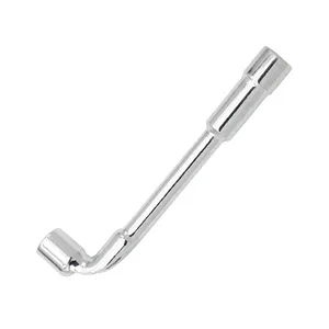 Kunci soket berbentuk L 21MM, kunci pas soket Hex ujung siku ganda untuk profil aluminium