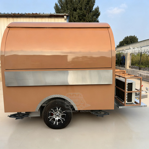 Remorque alimentaire professionnelle pour pizzas, camion de restauration premium pour café, remorque de concession certifiée VIN - Product Image 3