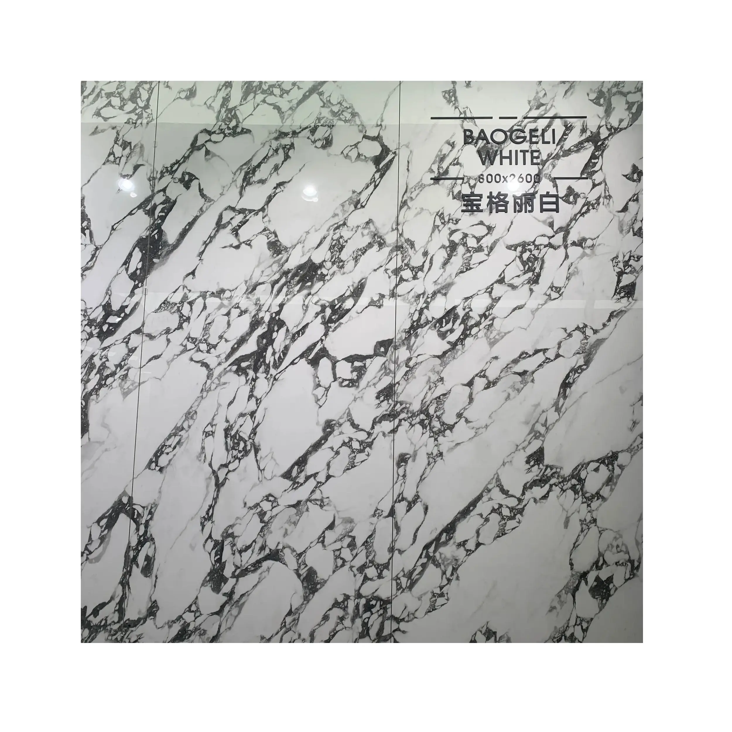 Appartamento di fascia alta lusso calcutta marmo bianco lavaggio bagno vanità Backsplash parete Coping lastra piastrelle piastrellate