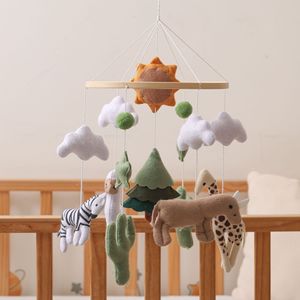 Nouvelle Arrivée Transfrontalière : <span class=keywords><strong>Mobile</strong></span> de Berceau pour Enfants Style Nordique, Thème Monde Solaire et Forestier, Design en Peluche Fait Main, Aucun Assemblage Requis, pour Bébé - Product Image 4