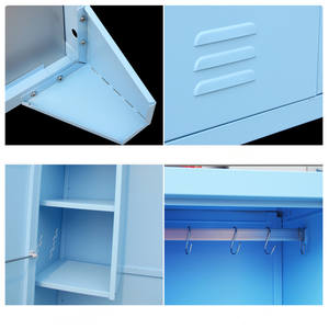 Suministros de limpieza de tienda, productos de <span class=keywords><strong>armario</strong></span>, escoba de acero, <span class=keywords><strong>armario</strong></span> de Metal, lemari alat kebersihan - Product Image 5