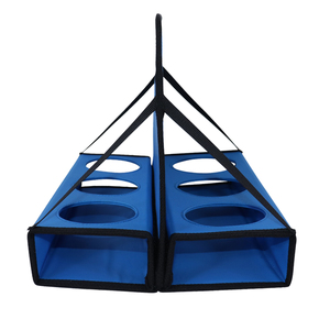 Porte-gobelets pliable réutilisable pour pique-nique, boîte de rangement portable, porte-boissons, porte-tasses à café - Product Image 4