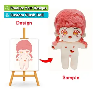 High Quality Custom Soft Stuffed Plush Idol Doll Customized Plush Doll For Gifts