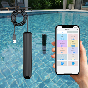 <span class=keywords><strong>Testeur</strong></span> <span class=keywords><strong>automatique</strong></span> de qualité de l'eau Lonn AM8.0pro pour <span class=keywords><strong>piscine</strong></span>, détection du <span class=keywords><strong>pH</strong></span>, de la température, du TDS et de la conductivité électrique - Product Image 1