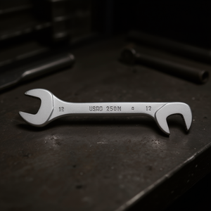 Usag 250n Open End Wrench 12mm 12mm Metric Double Headed <b>Tool</b> - Product Image 3