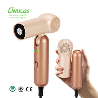 Sèche-cheveux ionique de poche, mini sèche-cheveux portable à séchage rapide, sèche-cheveux ionique haute vitesse, mini sèche-cheveux portable pour les voyages