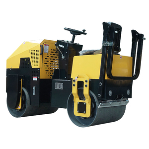 Rouleau compacteur vibrant à double tambour LianDian 800 places, refroidi par air, 8,5 kW, avec pompe à engrenages haute efficacité, monté sur camion - Product Image 2
