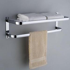 Portasciugamani da Parete in Acciaio Inox Cromato HOMEDEC, <span class=keywords><strong>Porta</strong></span> <span class=keywords><strong>Asciugamani</strong></span> Moderno di Alta Qualità per <span class=keywords><strong>Bagno</strong></span> e Cucina con Garanzia di 3 Anni - Product Image 2