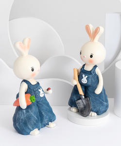 Décorations de <span class=keywords><strong>lapin</strong></span> mignon et créatif Witt, artisanat en résine de <span class=keywords><strong>lapin</strong></span> de dessin animé, décorations de <span class=keywords><strong>lapin</strong></span> de <span class=keywords><strong>navet</strong></span> de Pâques - Product Image 5