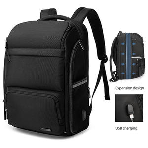 Mochila de viaje inteligente con usb para hombre, morral escolar impermeable personalizado para ordenador portátil, venta al por mayor de fábrica, nuevo diseño - Product Image 1