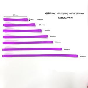 Bande de silicone de largeur de 5/8/10mm pour la bande de <span class=keywords><strong>reliure</strong></span> d'anneau de silicone de boîte-cadeau - Product Image 5