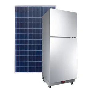 24V सभी में एक इनबिल्ट लिथियम बैटरी डीसी सूर्य की ऊर्जा के साथ सौर फ्रिज फ्रीजर रिचार्जेबल सौर रेफ्रिजरेटर